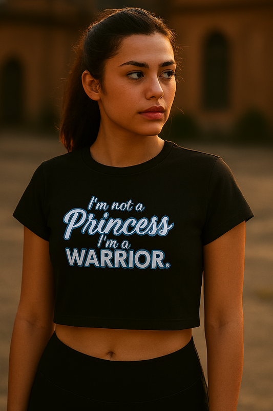 Baby Tee Princess Warrior