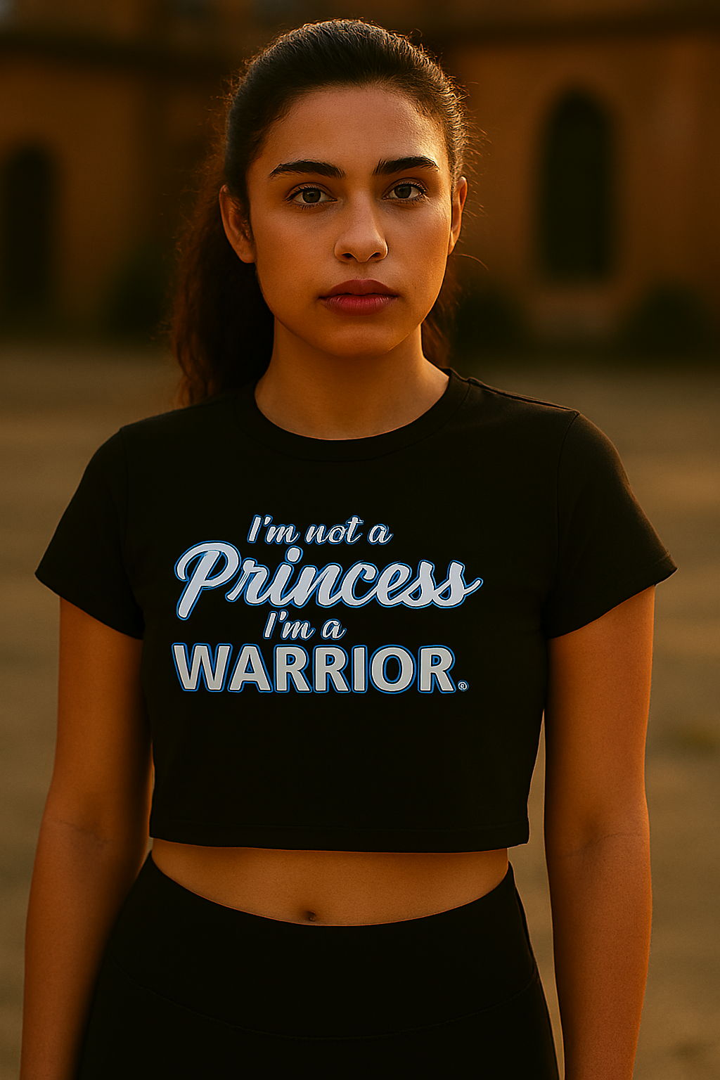 Baby Tee Princess Warrior