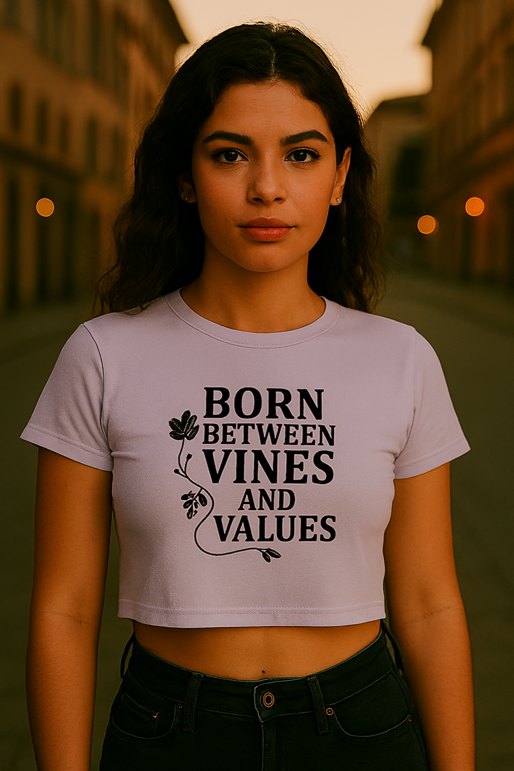 Baby Tee, Born Between Vines