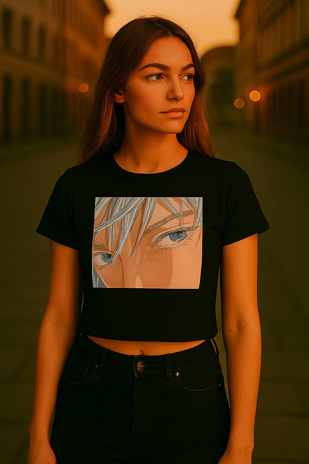 Baby Tee, cute anime boy