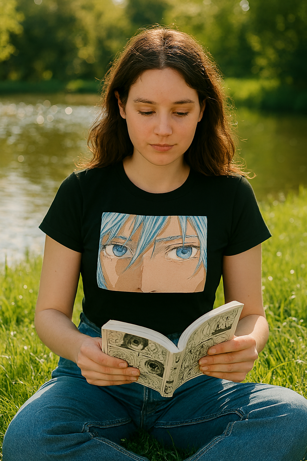 Baby Tee, cute anime boy